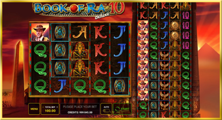 Book of Ra deluxe 10 screenshot
