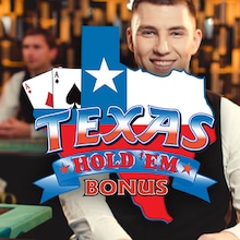 Live Casino Texas Hold'em Bonus Poker