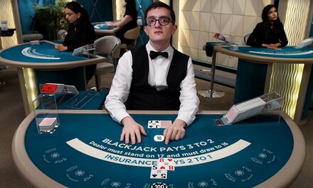 Live Casino Blackjack Silver D screenshot