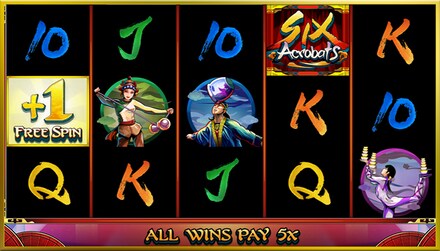 Six Acrobats screenshot