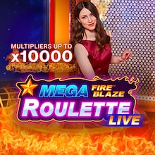 Mega Fire Blaze Roulette Live