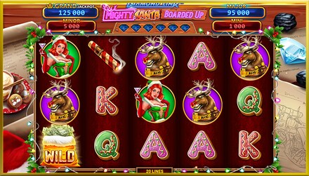 Diamond Link   Mighty Santa: Boarded Up screenshot