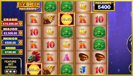 Fire Blaze: Sky Queen Megaways screenshot