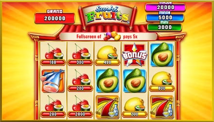 Sushi Fruits screenshot
