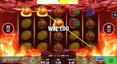 Crystal Hot 40 Free Spins screenshot