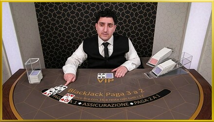 Blackjack Italiano VIP screenshot