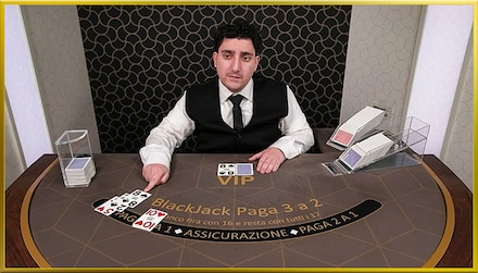 Blackjack Italiano VIP screenshot
