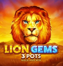 Lion Gems 3 Pots: Hold and Win