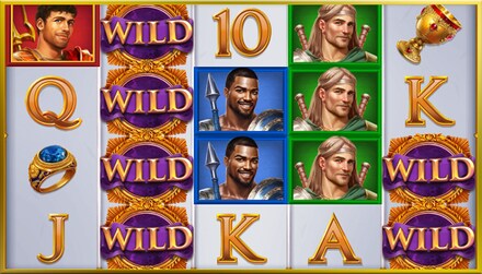 Arena of Gold: Shields of Glory POWER COMBO screenshot