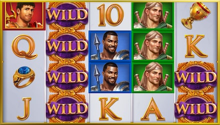 Arena of Gold: Shields of Glory POWER COMBO screenshot