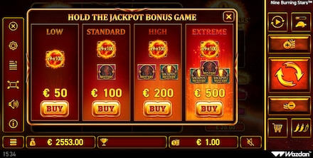 9 Burning Stars screenshot