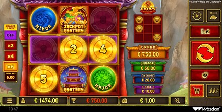 9 Lions Hold the Jackpot screenshot