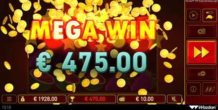 Hot Slot: 777 Crown Extremely Light screenshot