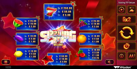 Sizzling 777 Deluxe screenshot