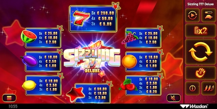 Sizzling 777 Deluxe screenshot