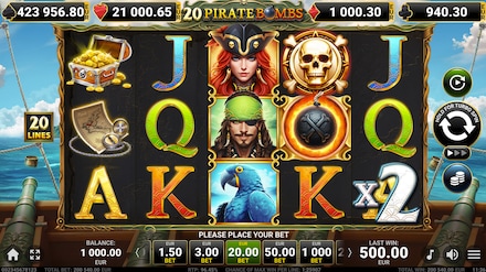 20 Pirate Bombs screenshot