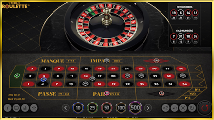 Live Casino French Roulette screenshot