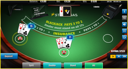 Lux Blackjack 6 Decks screenshot
